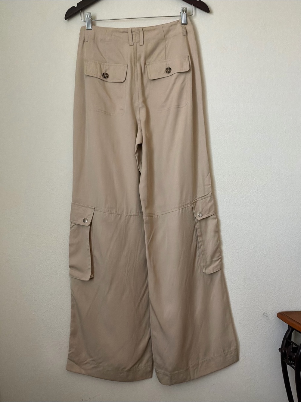 Forever 21 Wide-Leg High Rise Cargo Trousers | New without Tags - Picture 7 of 7